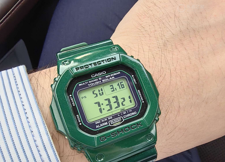 让人爱不释手的一抹绿  卡西欧 G-SHOCK MASTER OF G 首发