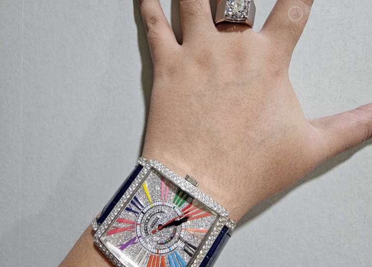 迟来的幸福依旧圆满  入手法穆兰6000k原钻