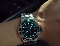 艾美Aikon 38mm潜水腕表