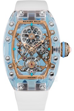 理查米尔女士系列RM 75-01白色和蓝色蓝宝石版
