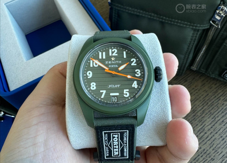 Zenith x Porter联名首发  真力时飞行员很NICE