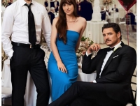 《五十度灰》女主角新片搭档“美队“，佩德罗饰百万富翁戴积家