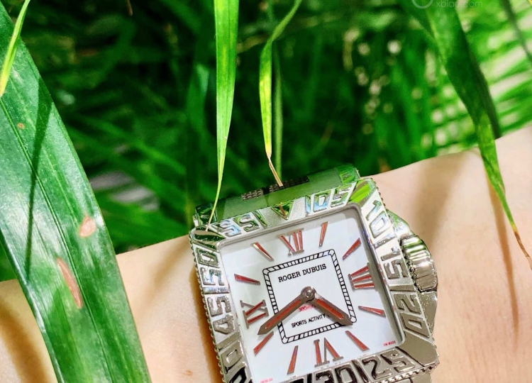 我的“豪”门四“爵”    罗杰杜彼“Acqua Mare”正方形白瓷红标