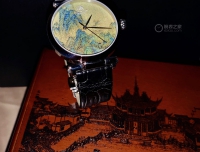 将《千里江山图》戴于腕间——上海表·复兴丹青系列“千里江山”精钢款