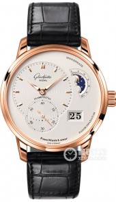 格拉苏蒂原创 PANO MATIC LUNAR偏心月相腕表