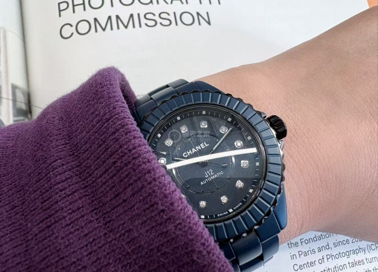 香奈儿J12 BLEU  我的腕间新宠