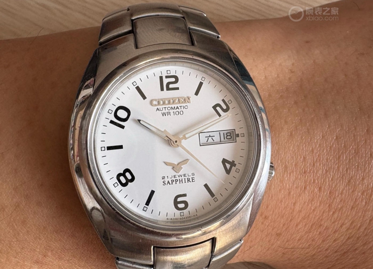 我的第一块机械表  西铁城机械男表