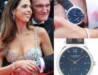 昆汀·塔伦蒂诺出席电影节，佩戴萧邦腕表