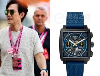 《鱿鱼的游戏》男主角李钟宰佩戴豪雅出席活动