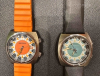 一个下午赶场两场活动，三个店，还顺手买了块GP芝柏新款Deep Diver