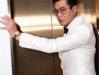 古天乐佩戴萧邦腕表，出席《风林火山》康城首映