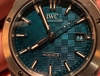 万国工程师IW328903购表作业：深海蓝的理性浪漫