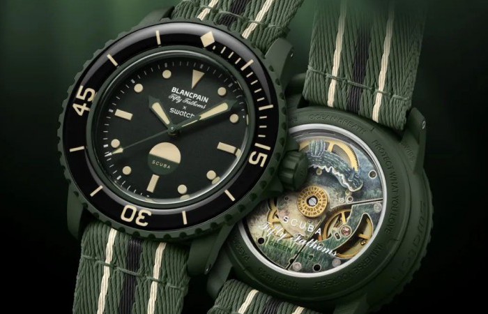 碧波洋中，是五十噚的军表本色