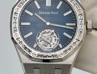 爱彼 皇家橡树飞行陀飞轮超薄腕表 RD#3 白金款