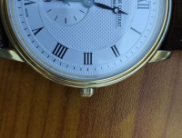 我的第一块表康斯登FC235，玑镂玑镂纹对比