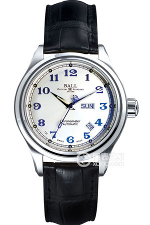 波尔铁路长官 NM1058D-LCJ-SL(白色表盘/鳄鱼皮带)