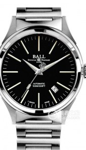 波尔 NM2188C-S-BK黑盘银针钢带