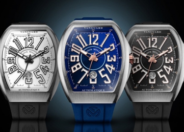 法穆兰推出三款Vanguard™ Navy腕表