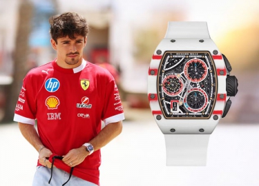 RICHARD MILLE理查米尔悄然发布RM72-01“夏尔·勒克莱尔”限量版腕表