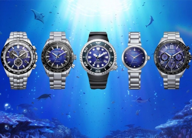 西铁城推出全新UNITE with BLUE系列腕表