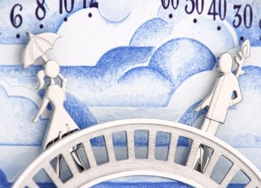 你在桥上看风景，我在桥上看时间