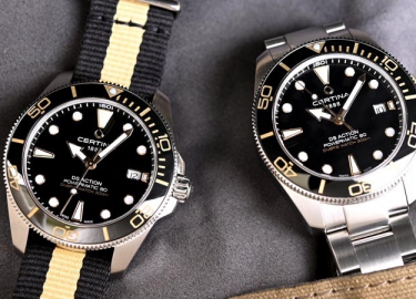 抗震升级 雪铁纳推出新一代DS Action Diver 40.5毫米腕表