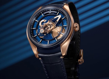 雅典表推出Freak X奇想系列玫瑰金珐琅限量版腕表 