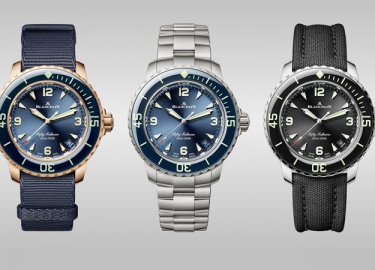 宝珀Blancpain推出全新38毫米五十噚自动腕表