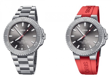 豪利时推出Aquis Date Relief 43.5毫米腕表