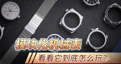 模块化机械表，看看它到底怎么玩？