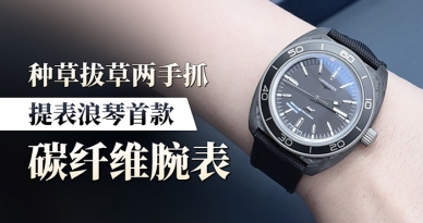 种草拔草两手抓，提表浪琴首款碳纤维腕表！