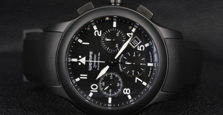 精准稳定 WEMPE ZEITMEISTER飞行员陶瓷计时腕表