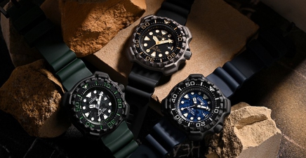 深海悍将 西铁城PROMASTER系列潜水腕表