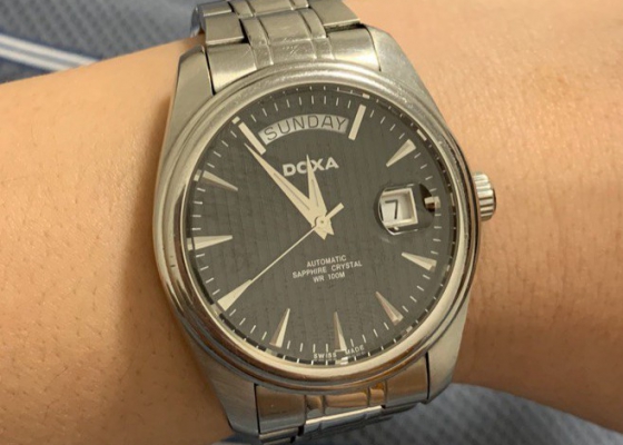 还是没舍得换块新的 时度表会继续陪着我 