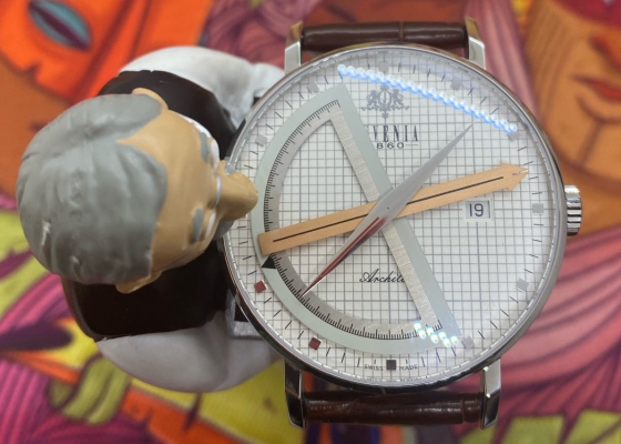 这块表你一般见不到   尊皇六分仪白盘鉴赏