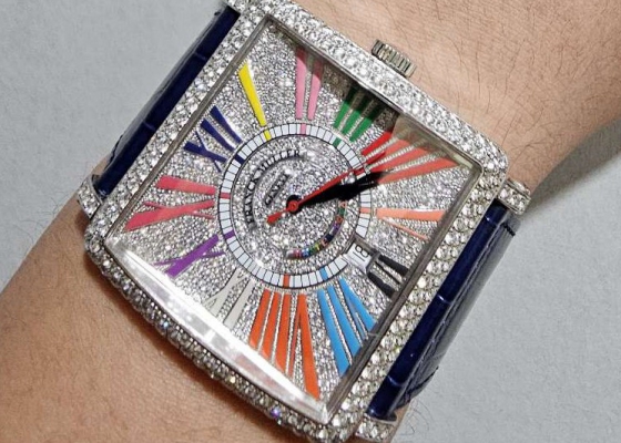 迟来的幸福依旧圆满  入手法穆兰6000k原钻