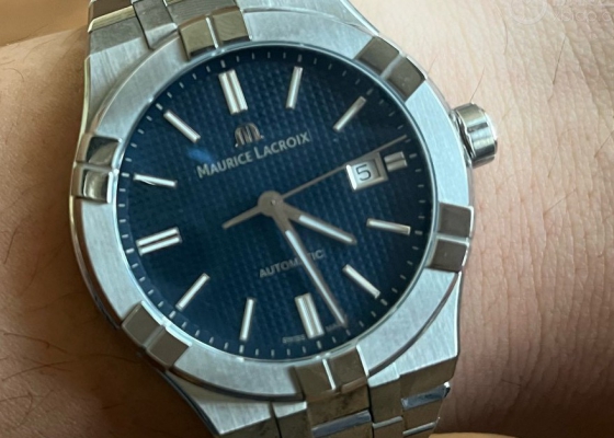 戴上这一款一切刚刚好  艾美AIKON蓝盘入手