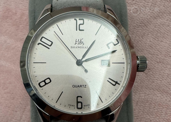 官方店入手圆了心愿  我的上海牌石英表
