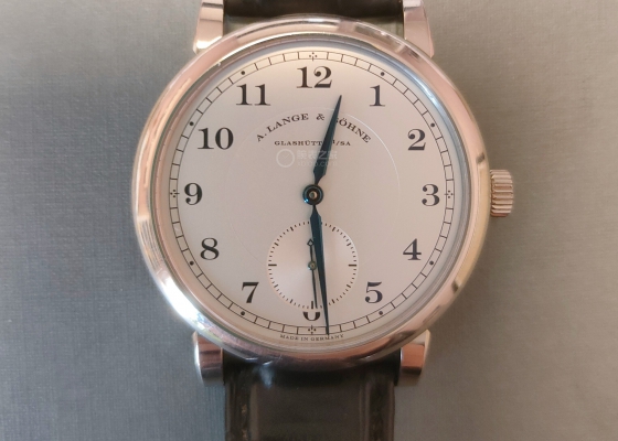 魂牵梦绕终结缘  入手朗格1815白金小三针