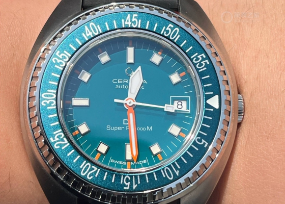 网上相中实物惊艳  雪铁纳 DS PH 绿松石