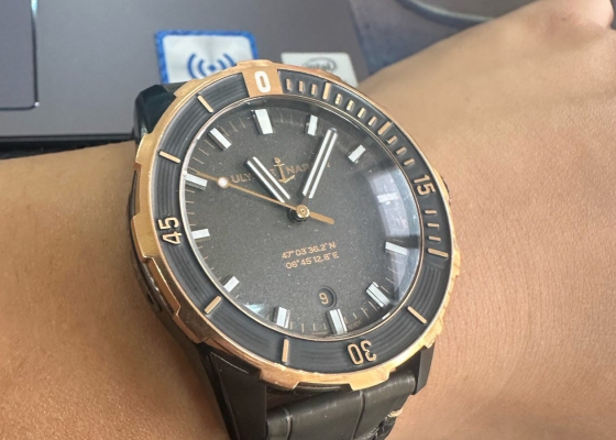 完美满足我的所有需求  雅典表 潜水 DIVER 42 MM 8163