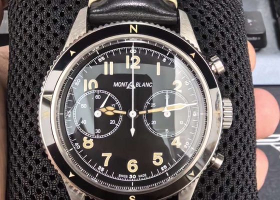 价格合适必须拿下  万宝龙1858自动计时