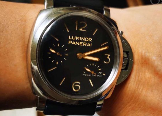 它深深地吸引我  沛纳海 LUMINOR 1950 