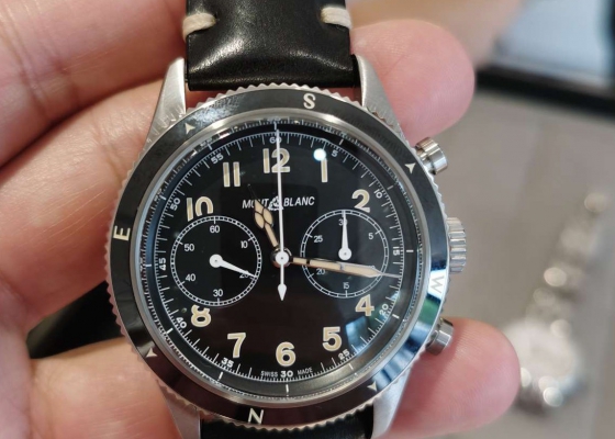 偏爱休闲运动风  选择万宝龙1858