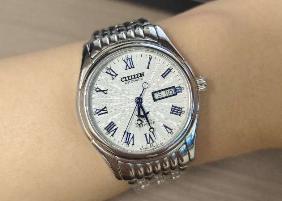 西铁城机械NH8240首发  一枚平价日本表的仪式感