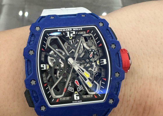 那一抹蓝深得我心  理查米尔35-03蓝拔草记