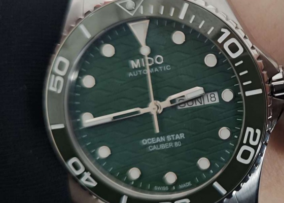 夏日的一抹轻绿  美度领航者绿盘