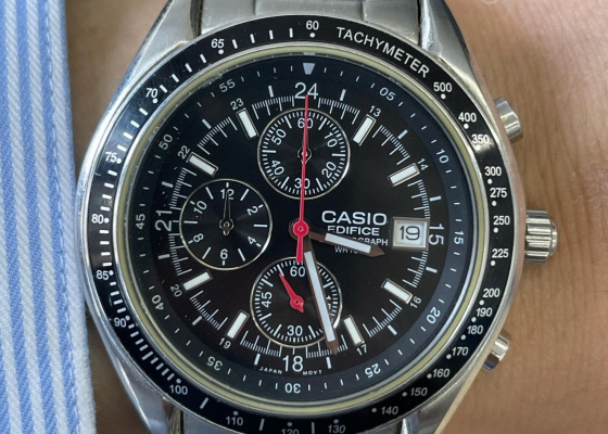 绝对的经典之作  卡西欧EF-503D-1AV