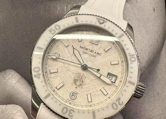 一块有个性的腕表  万宝龙冰川系列134025