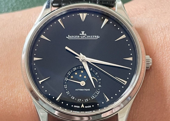 极致优雅绝美月相  积家大师超薄大师